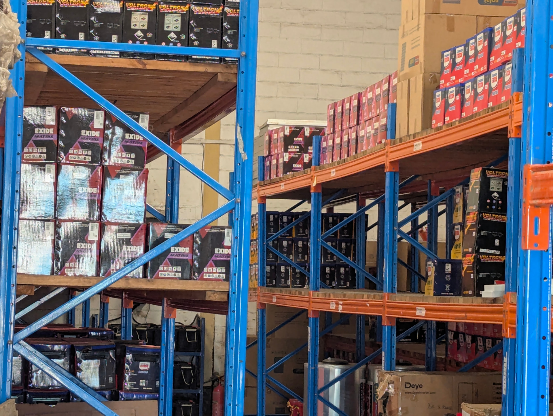 Widala battery warehouse in Dar es Salaam